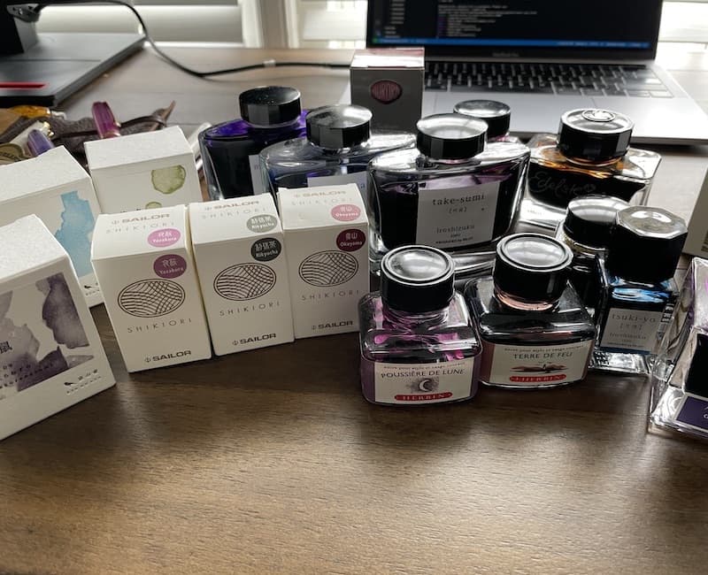 fountain pen inks